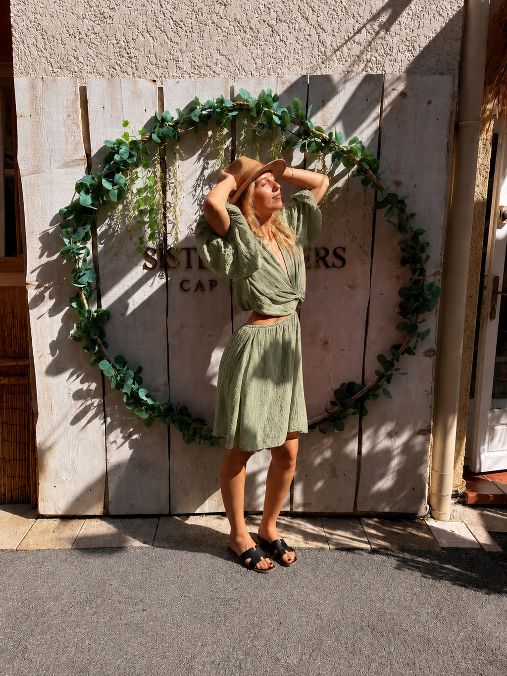 Robe Clara Vert Sauge