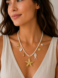Collier Riviera Étoile de Mer ; Trésors Marins