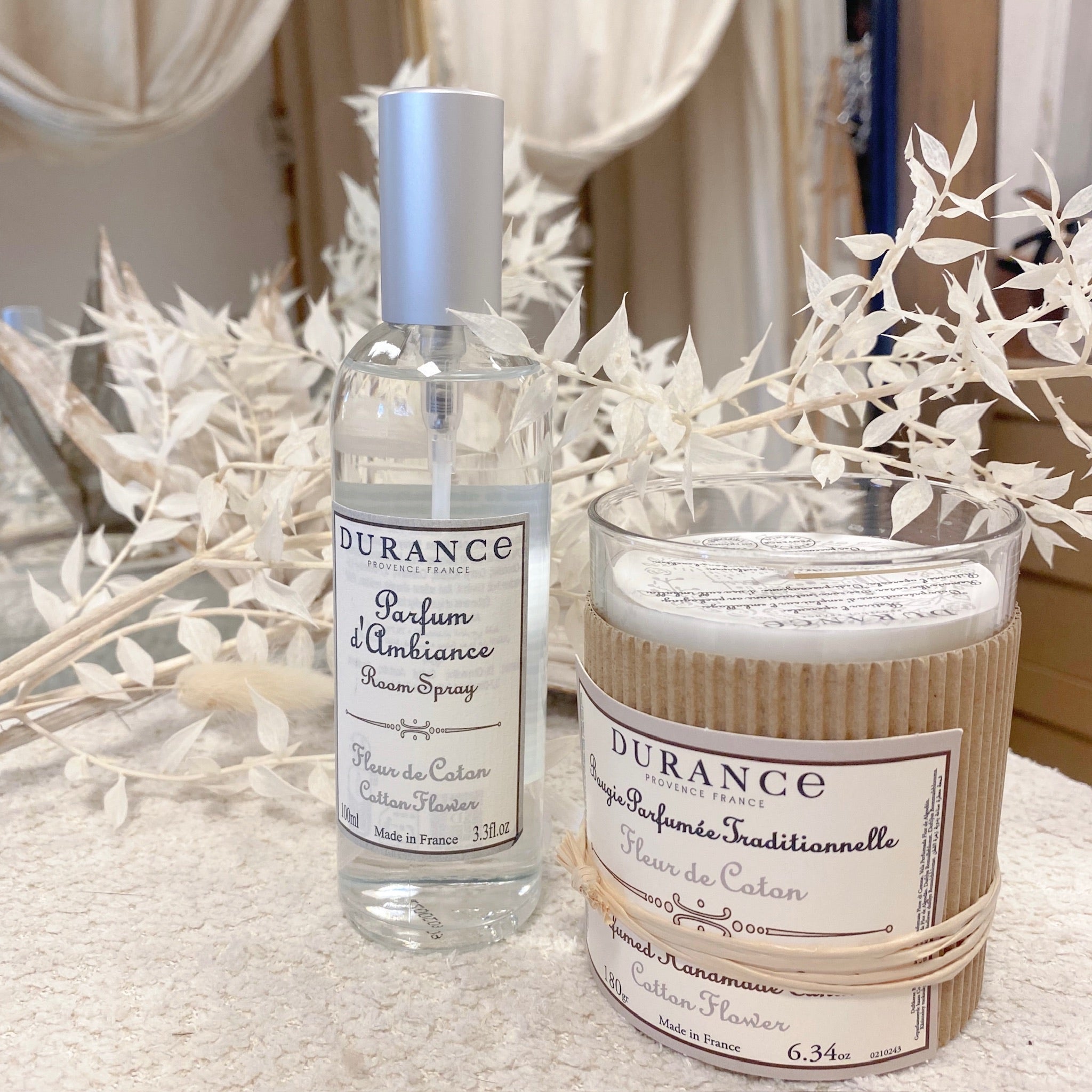 Vaporisateur d’Ambiance Fleur de Coton – Durance