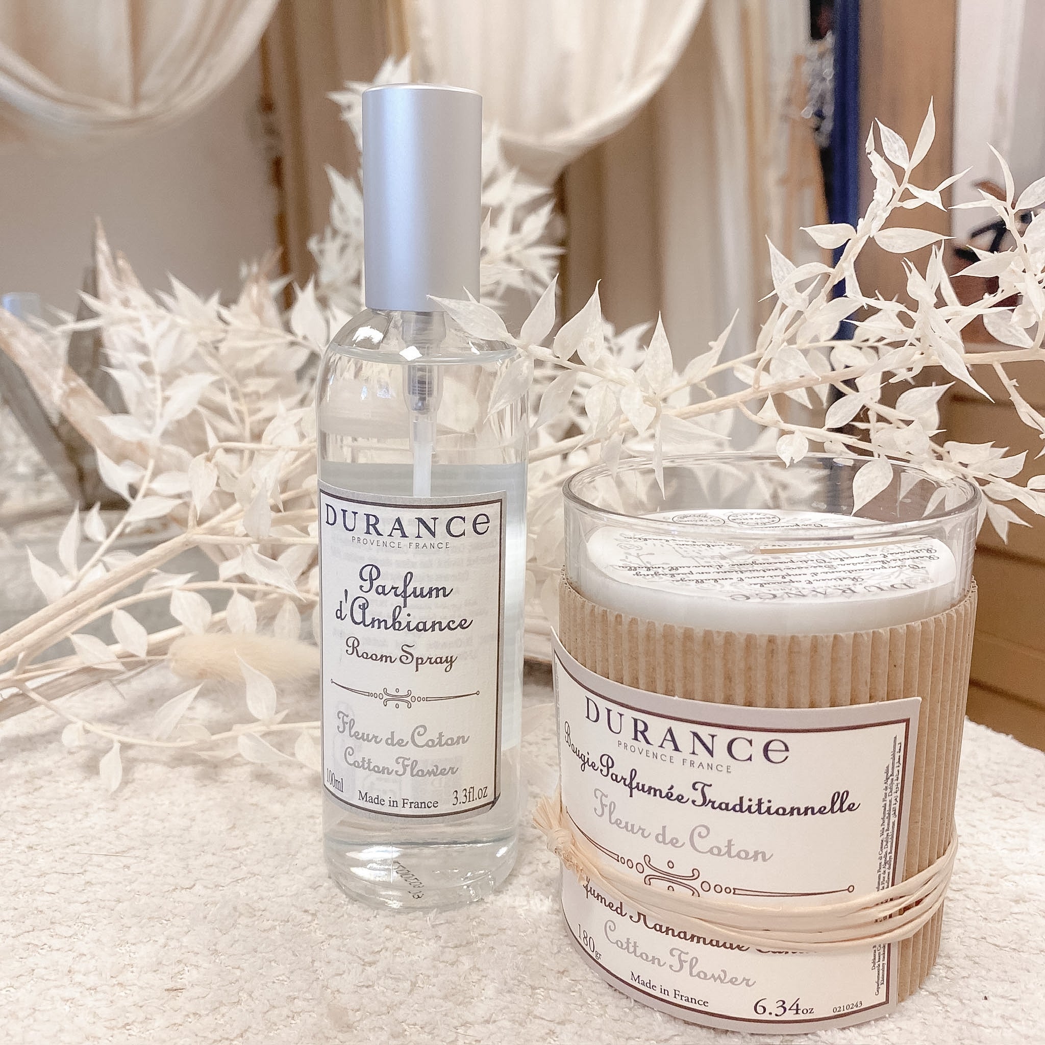 Bougie - Fleur de coton-Durance