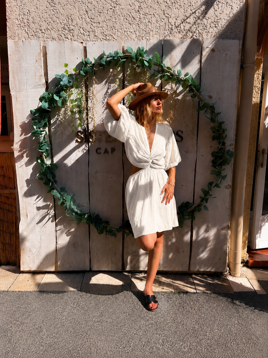 Robe Clara Blanc cassé