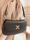 Sac en cuir noir