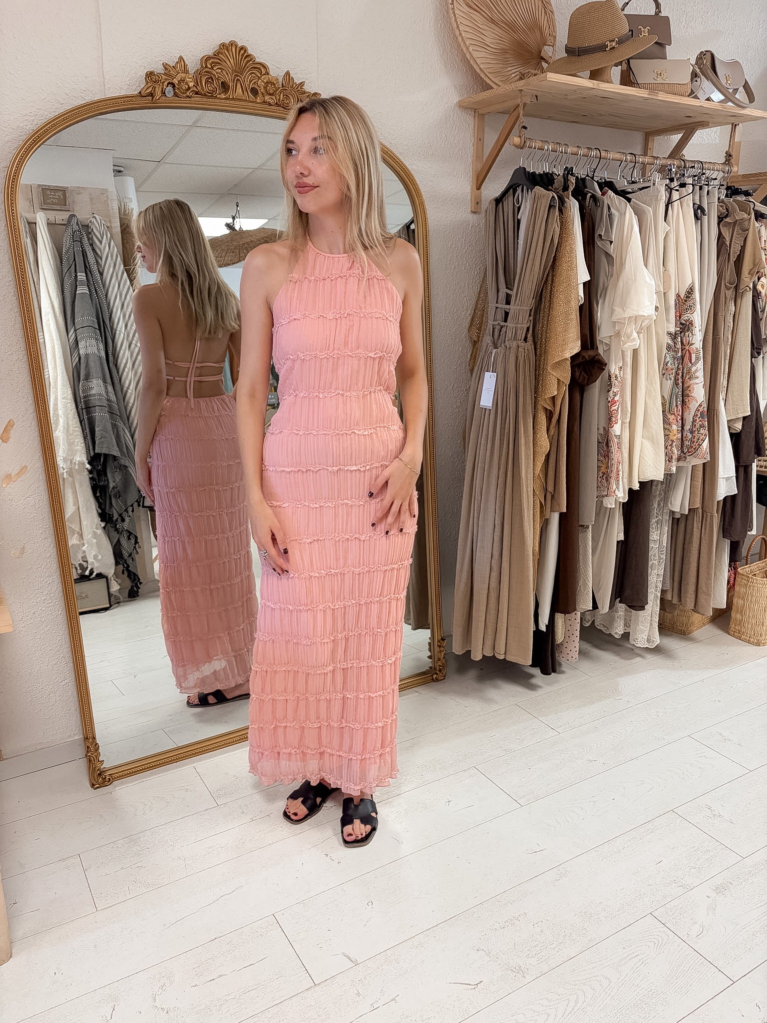Robe Romance rose