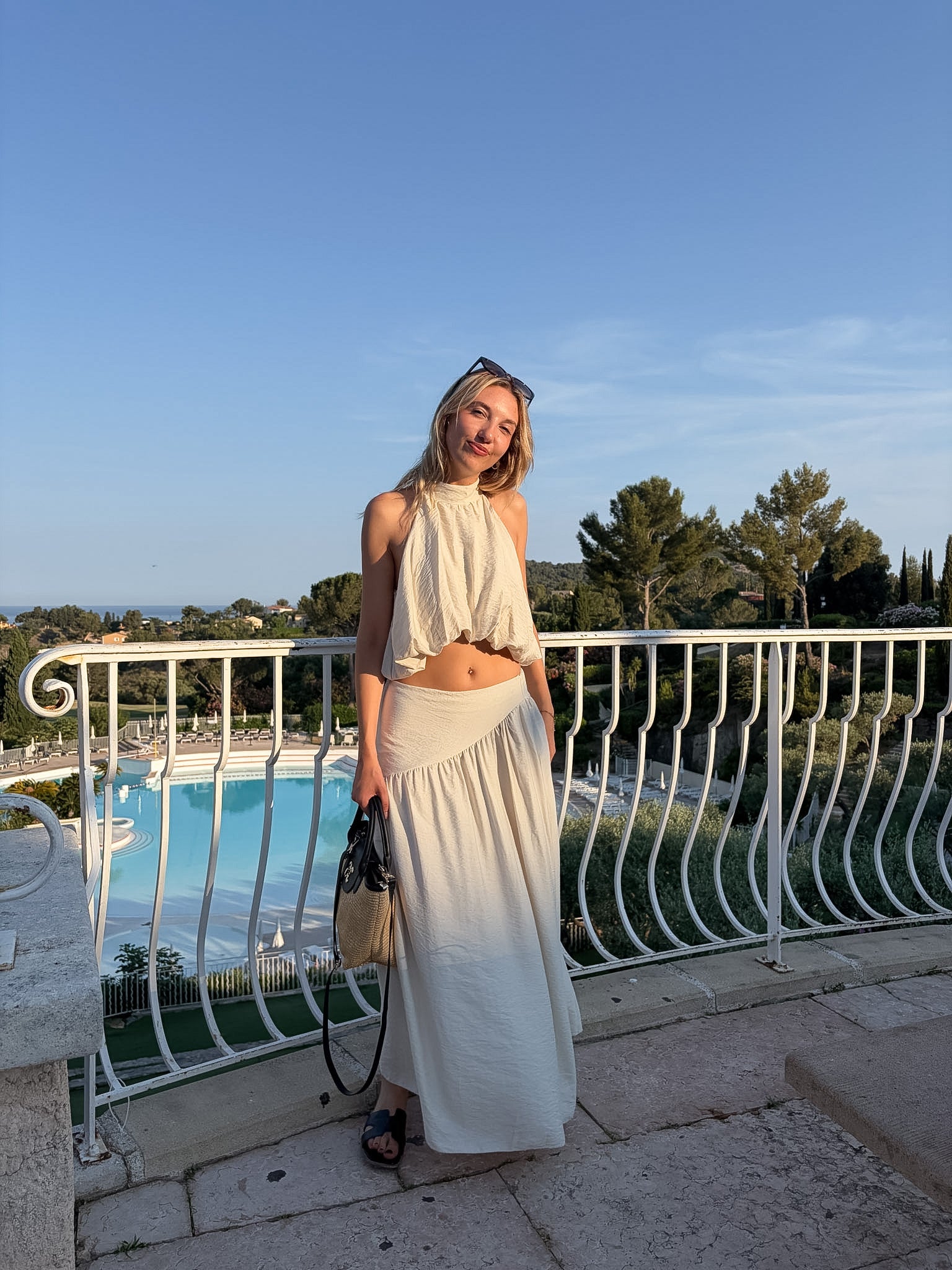Ensemble écru bohème chic
