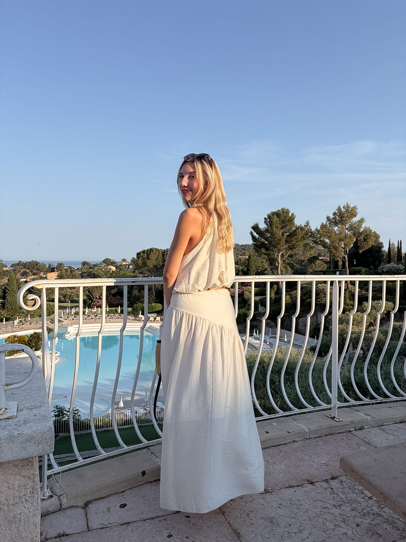 Ensemble écru bohème chic