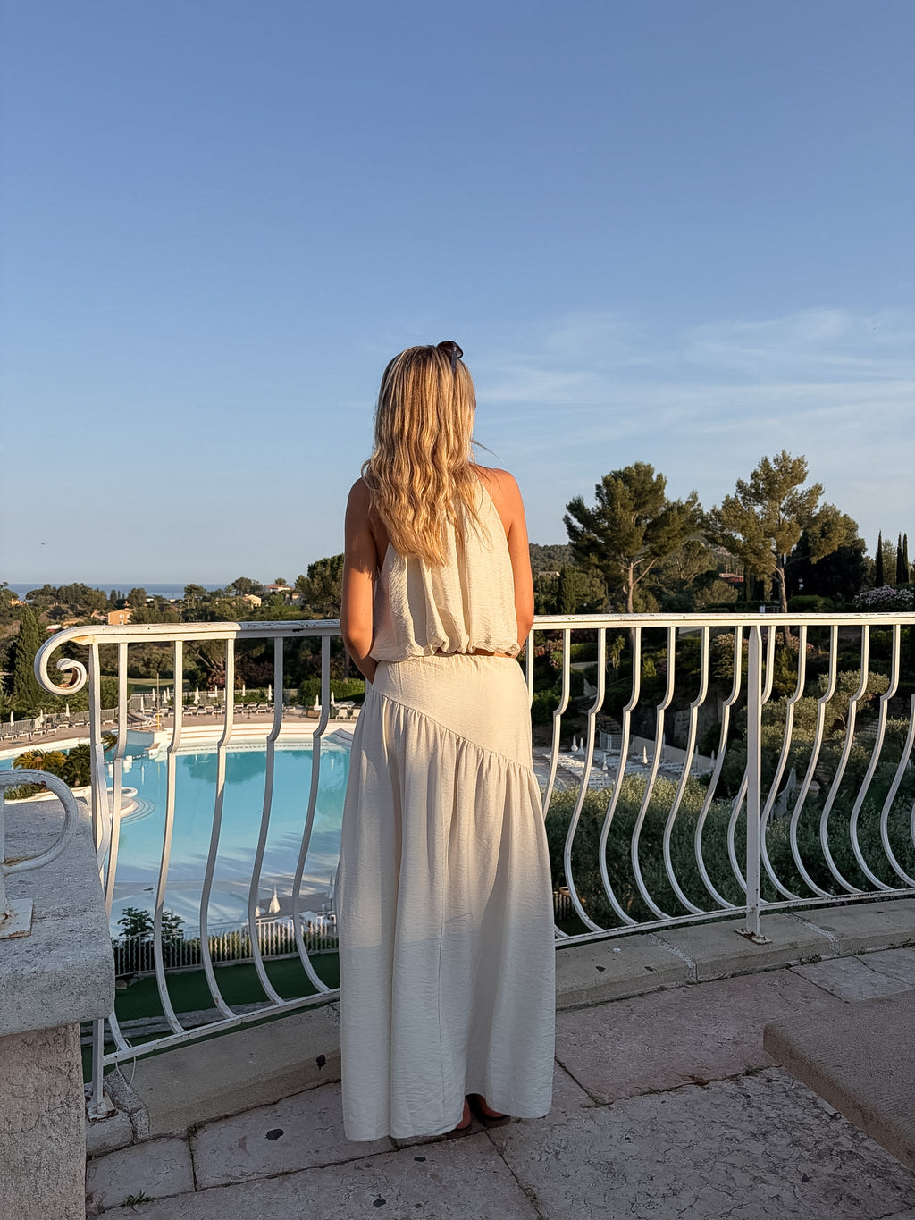 Ensemble écru bohème chic