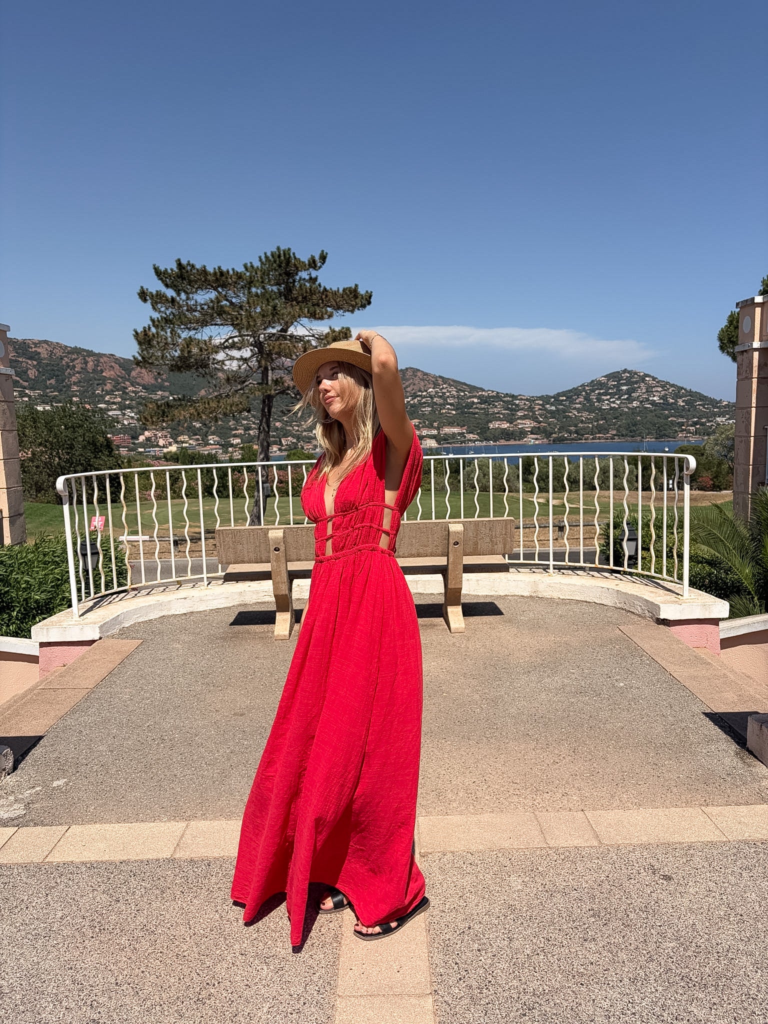 Robe Zoé rouge