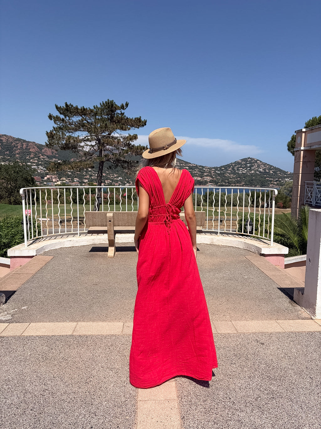 Robe Zoé rouge
