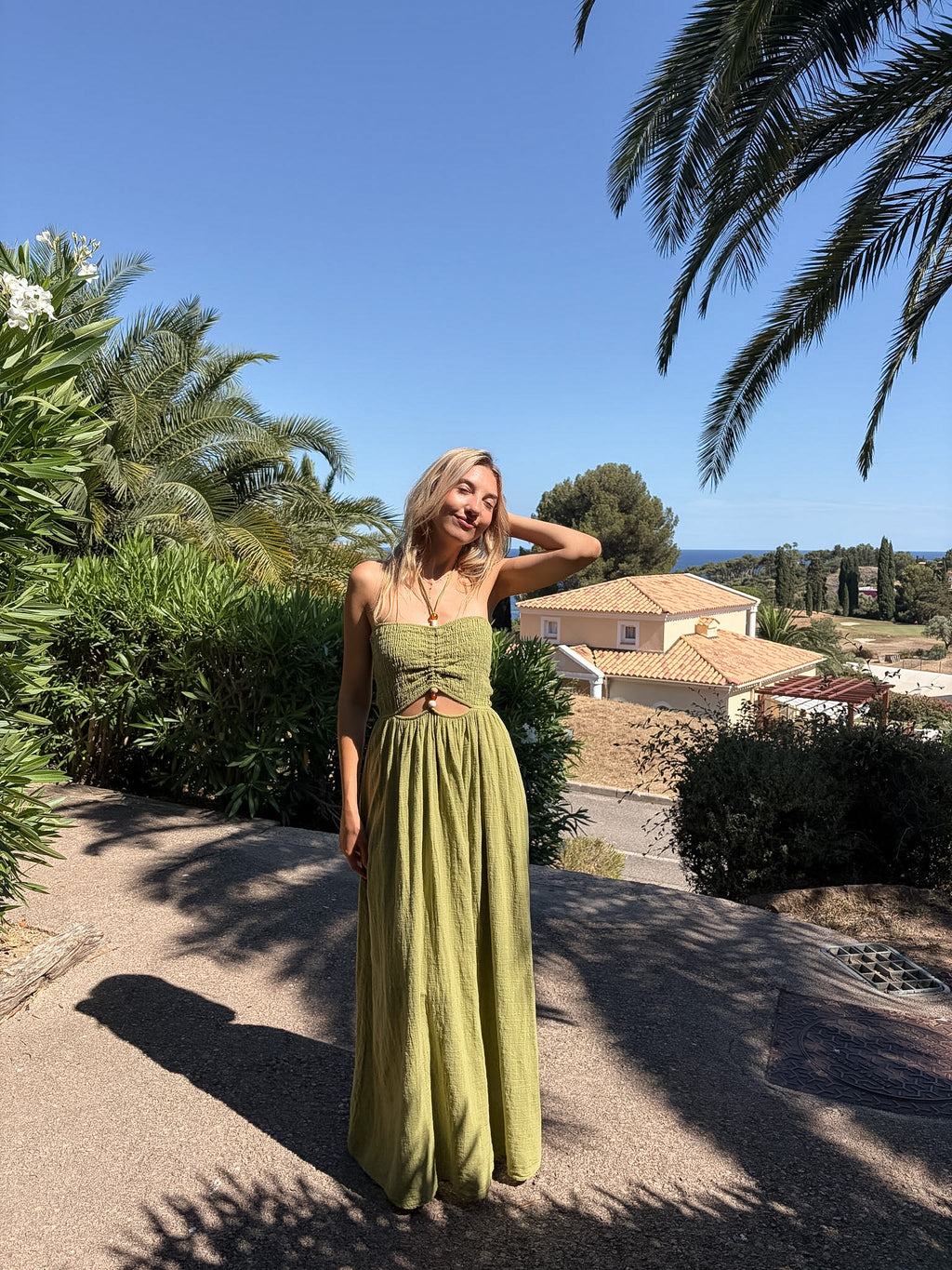 Robe Suzanne verte