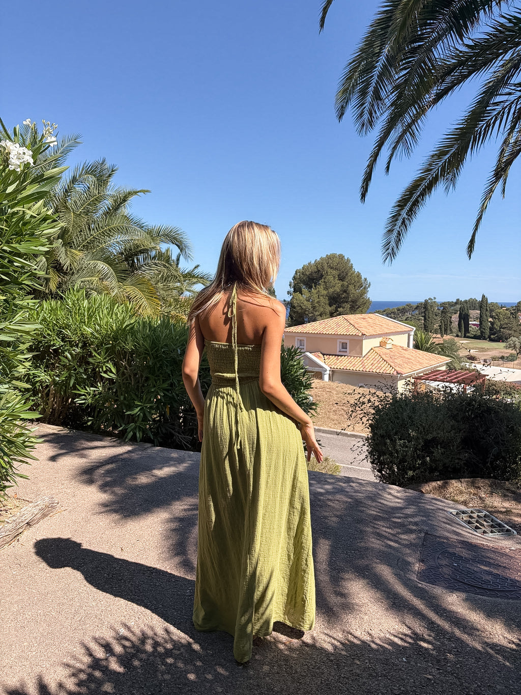 Robe Suzanne verte