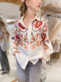 Chemise Oversize brodée