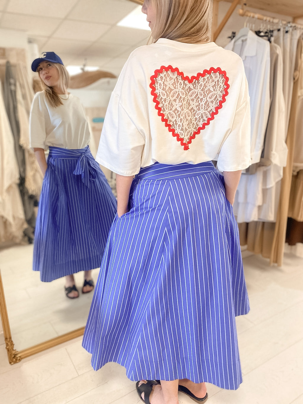 Tee shirt coeur