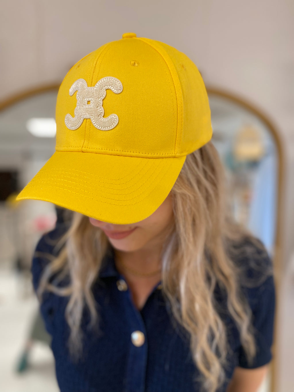 Casquette C jaune