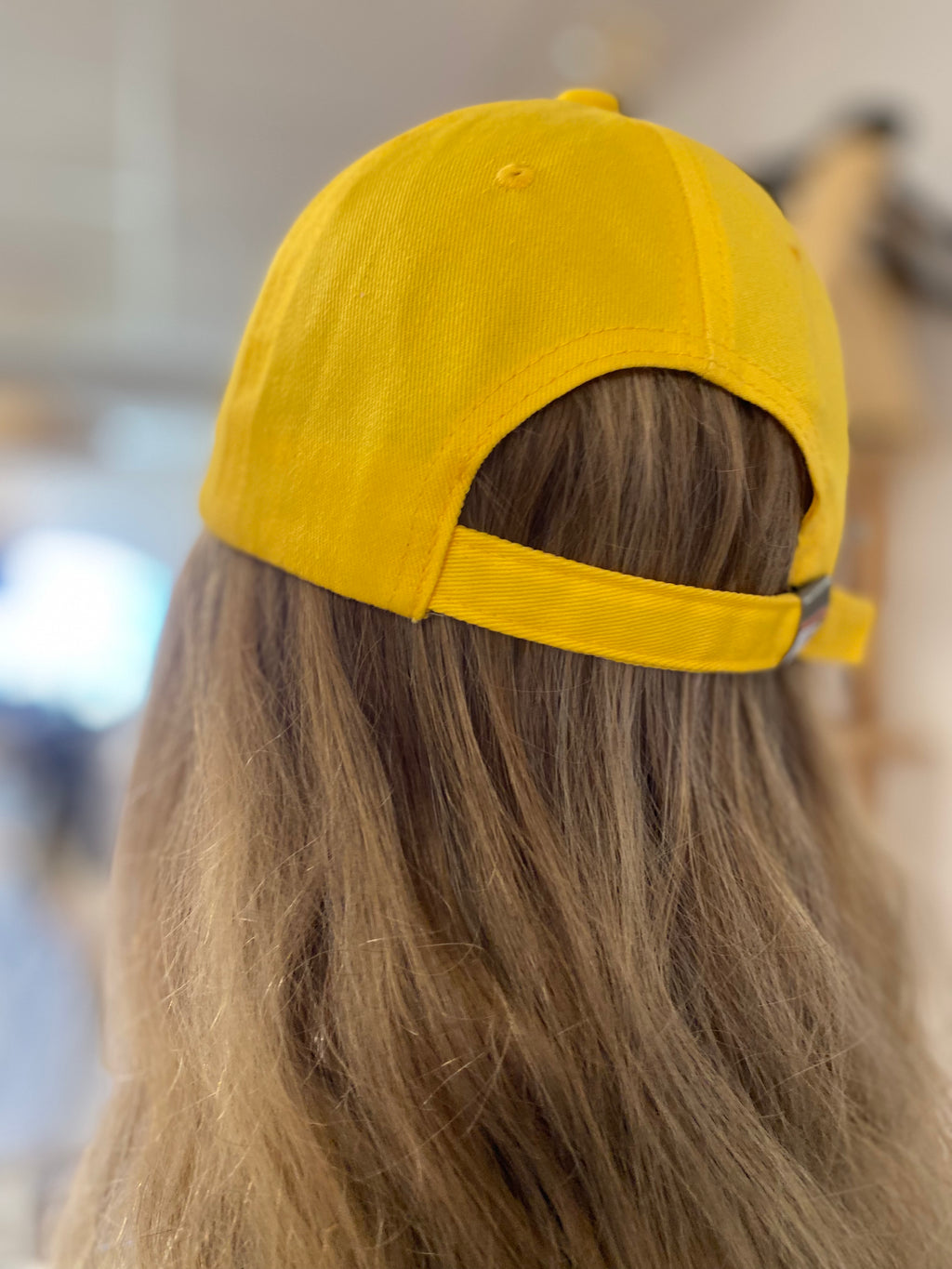Casquette C jaune