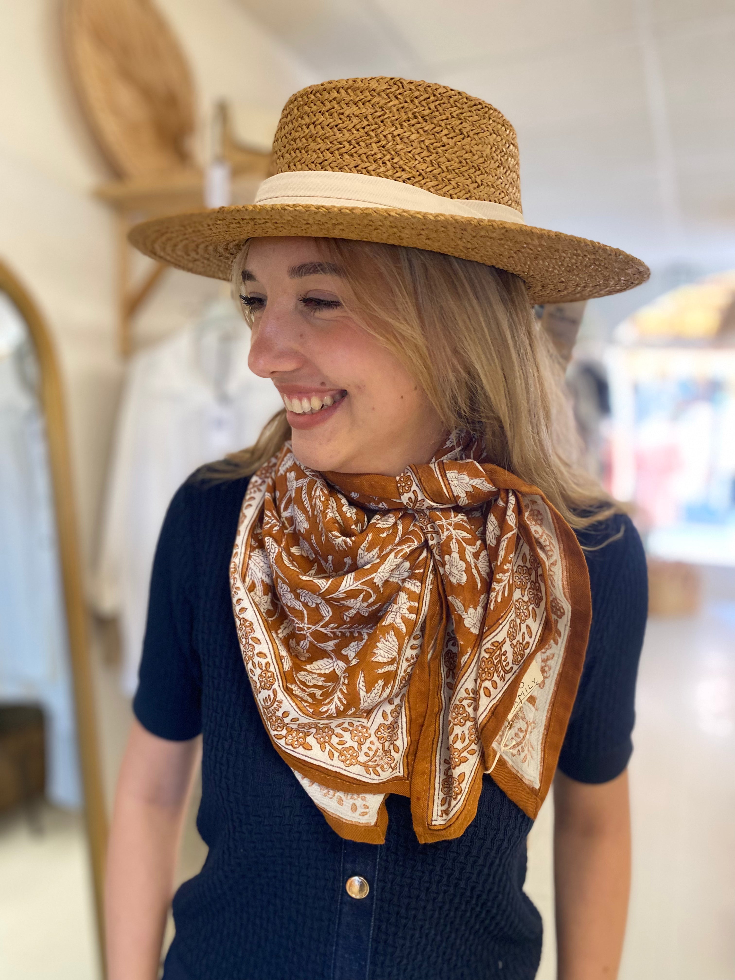 Foulard camel