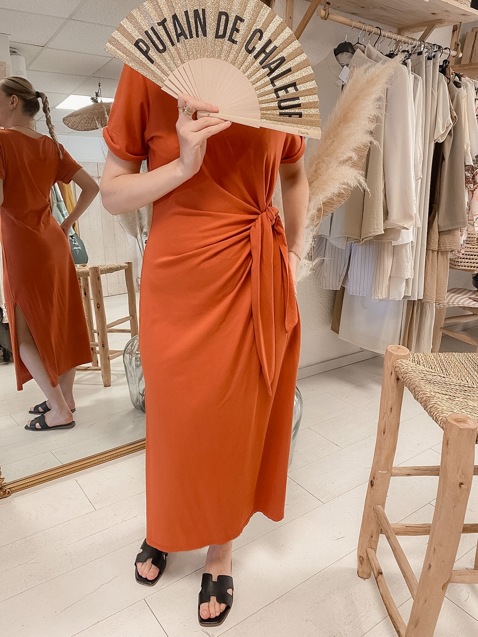 Robe Emma terracotta