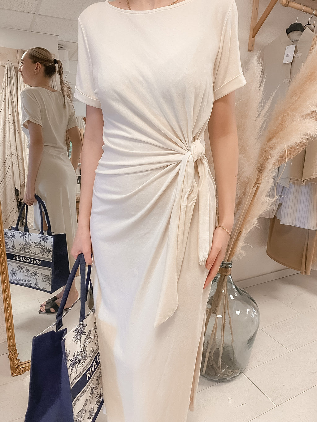 Robe Emma beige