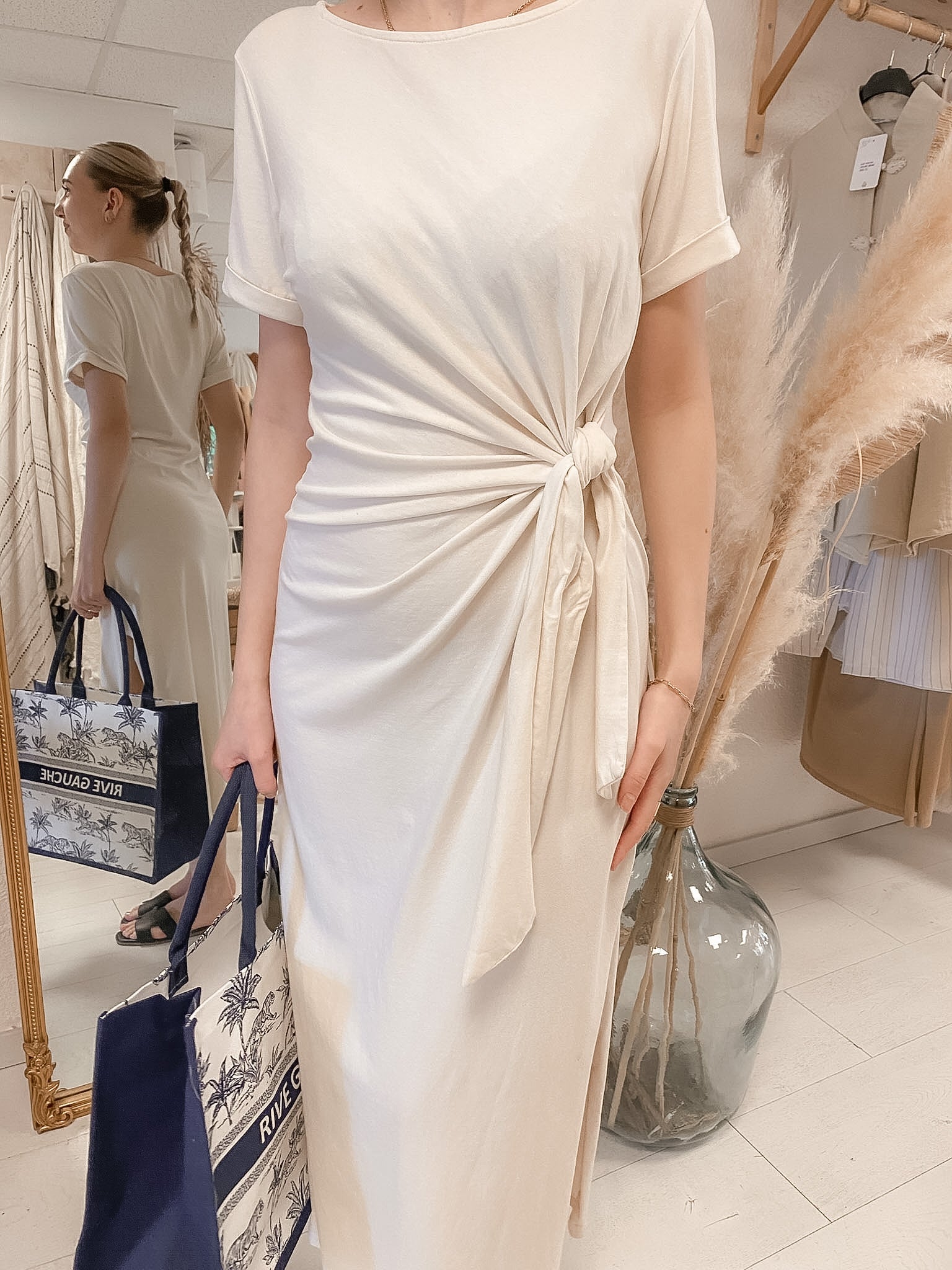 Robe Emma beige
