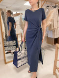 Robe Emma bleu marine