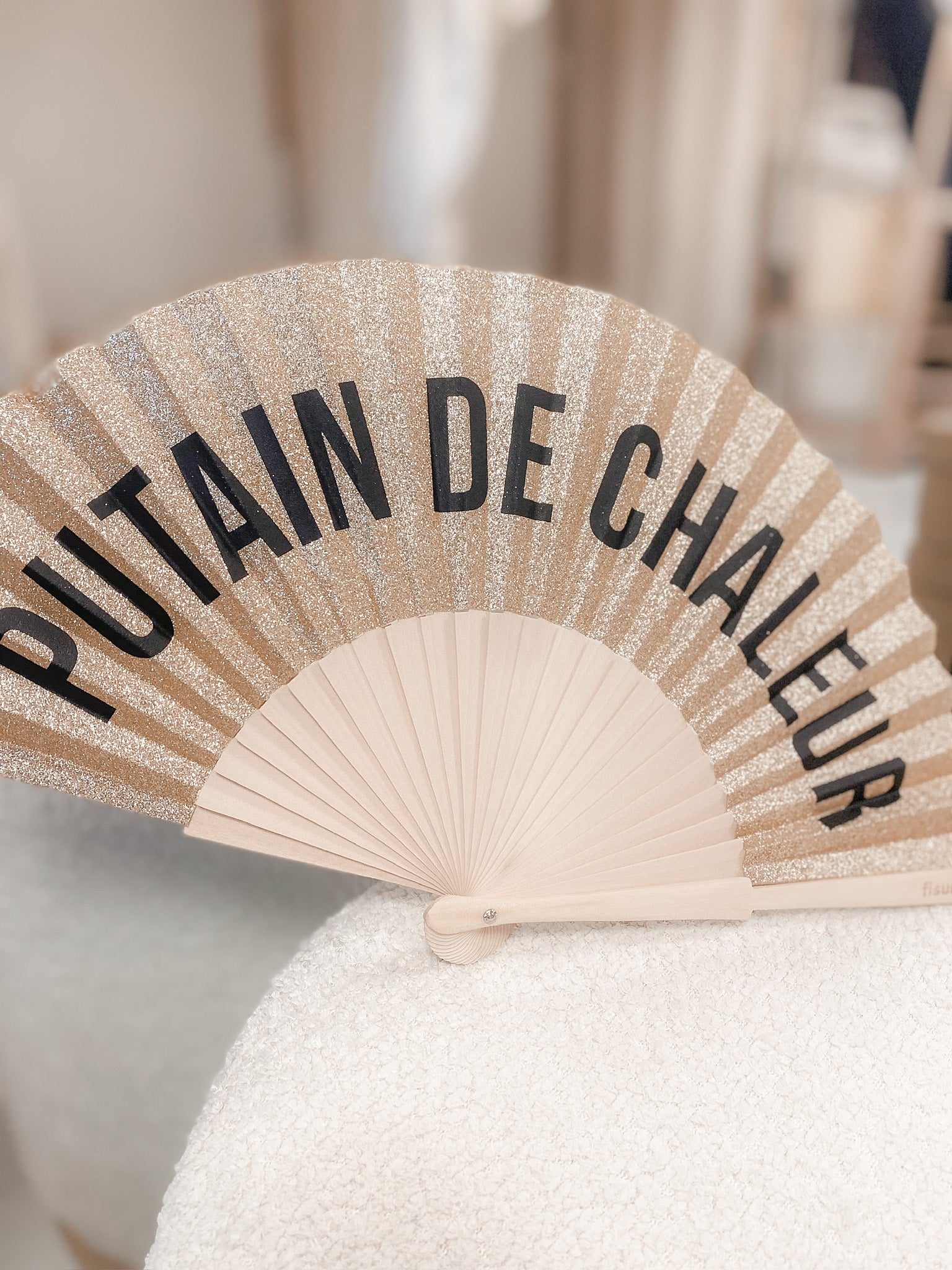Evantail Putain de Chaleur doré